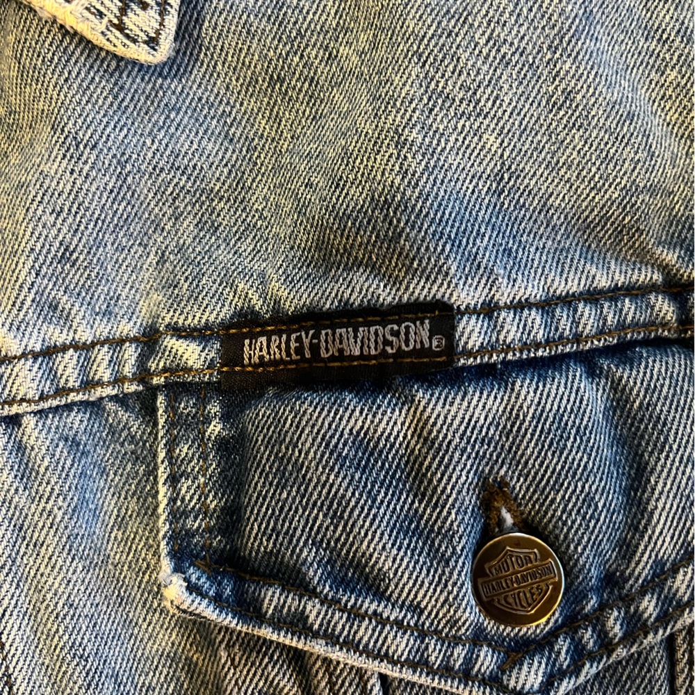 Harley-Davidson Denim Jacket With Patch - image 5